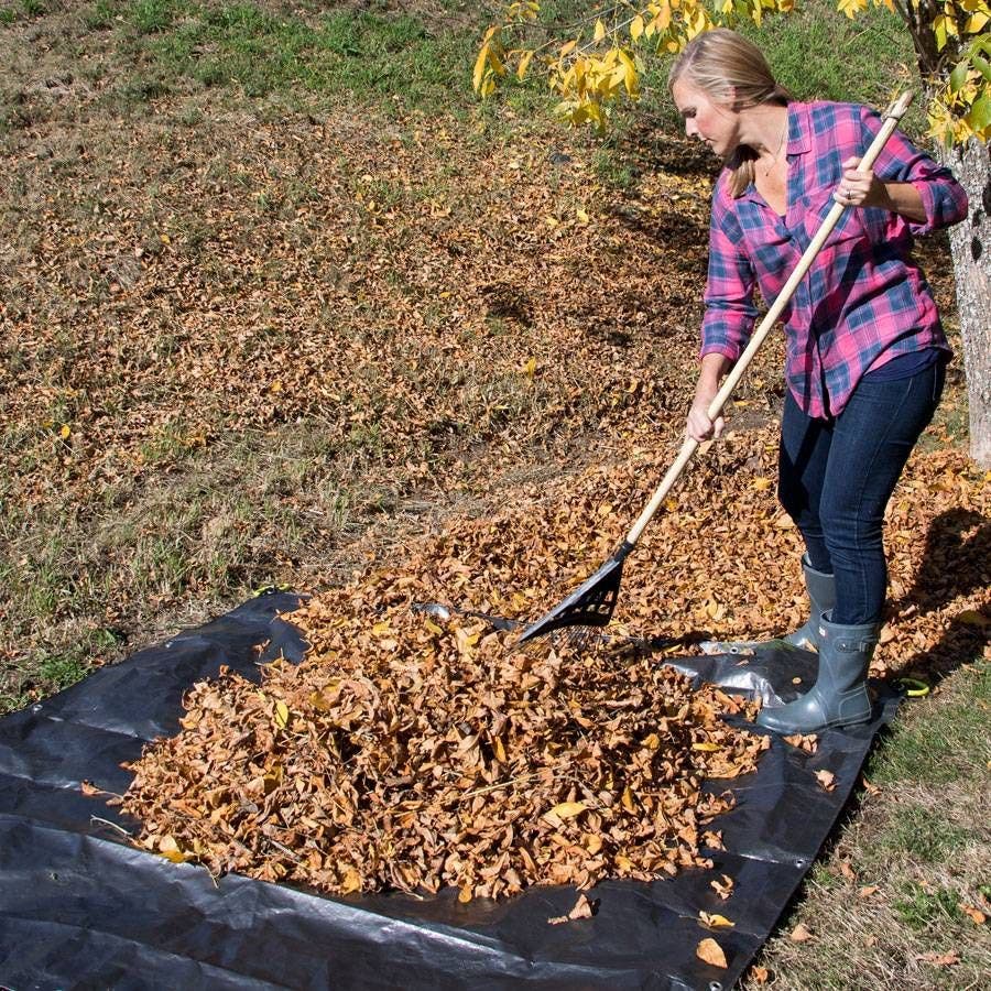 Allsop Clean-Up Canvas Tarp with Handles