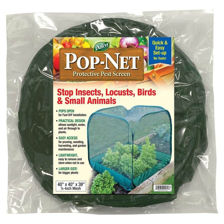 garden seed protector Pop-Net 2 Screen Mesh Plant Protector