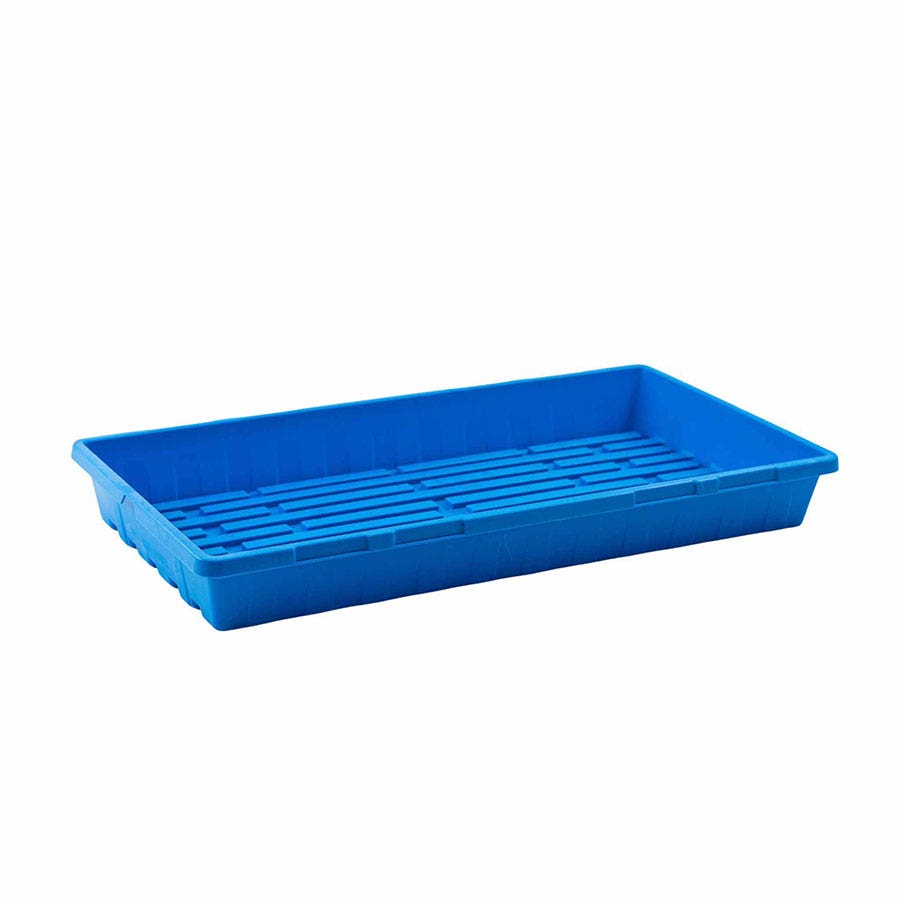 Grow Trays 1020 Multicolor - no holes, extra strength, 2.5 inches deep