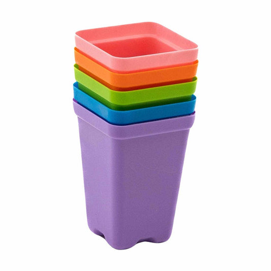Seed Starter Pots 2.5 inches Multicolor - extra strength
