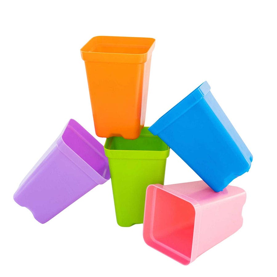 Seed Starter Pots 2.5 inches Multicolor - extra strength