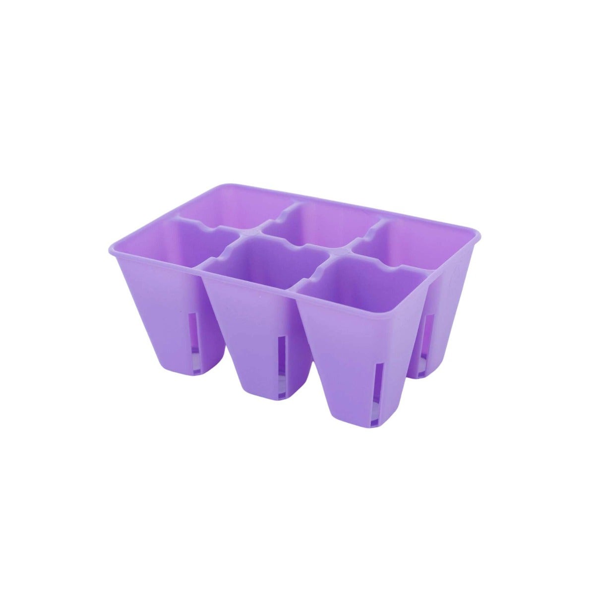 Plug Tray 6 Cell Inserts Multicolor - extra strength
