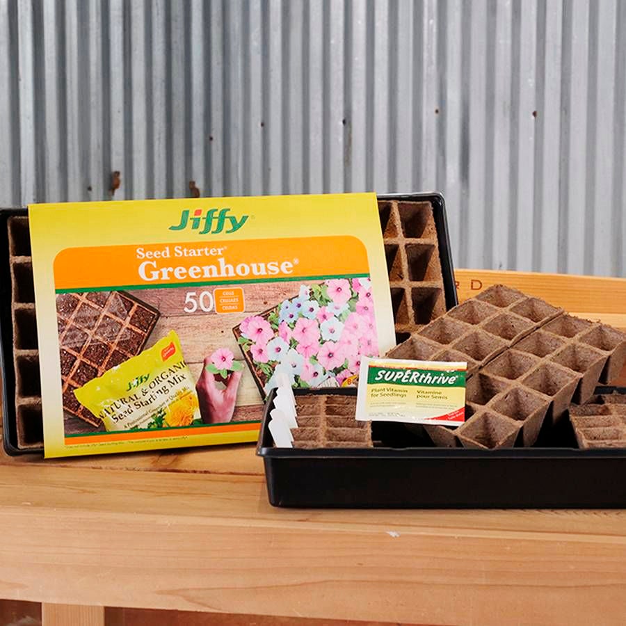 Jiffystrips® Greenhouse with Thrive and Labels