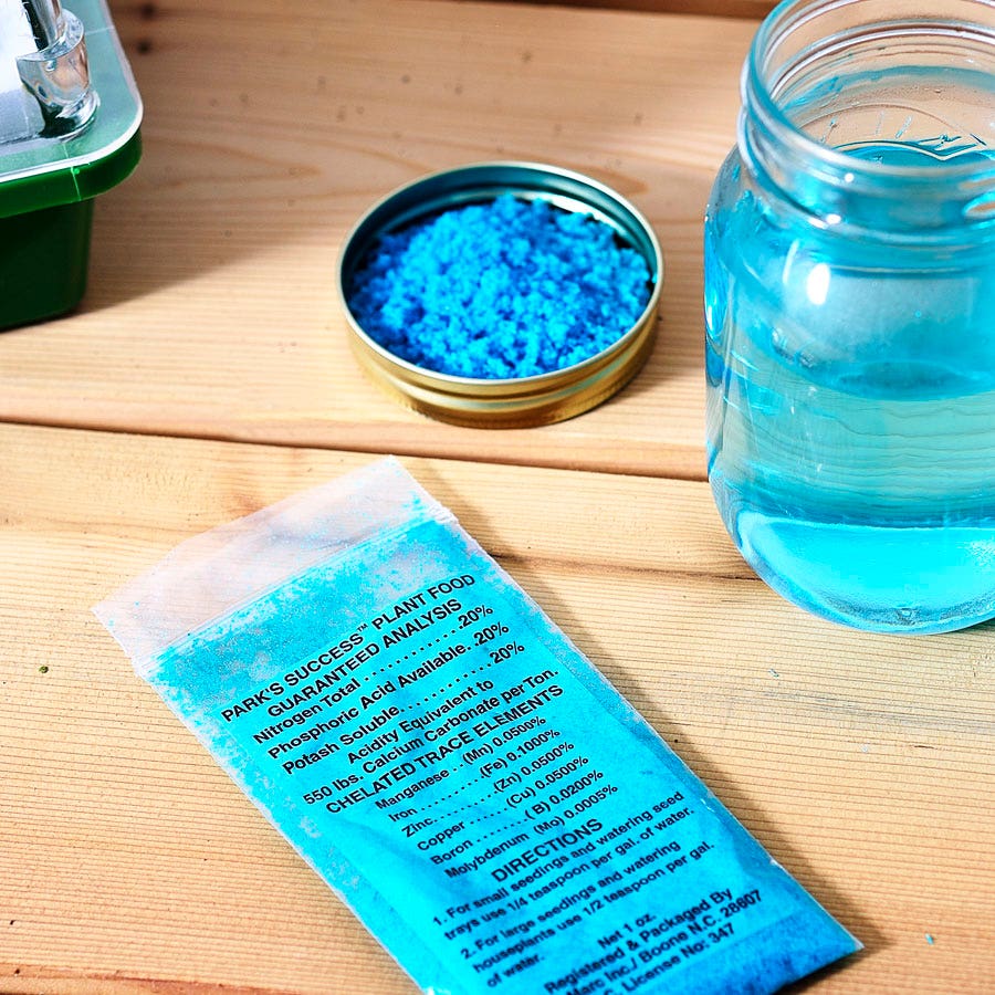 small plant fertilizer Park Seed Seedling Fertilizer