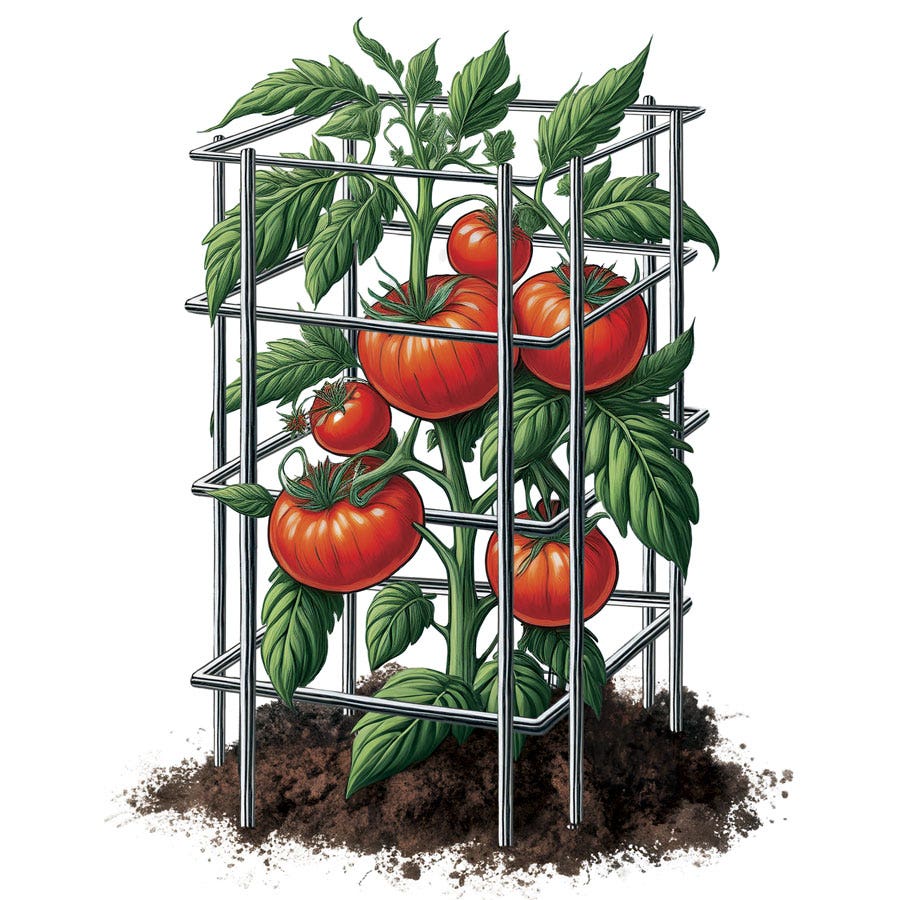 park seed tomato plants Park Seed Tomato Cages