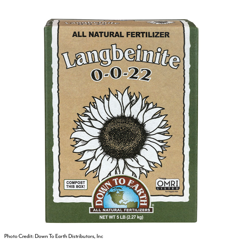 Down to Earth All Natural Langbeinite 5 lb. 0-0-22 - Thumbnail 2