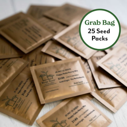 Park Seed Flower, Vegetable & Herb Seed Grab Bag - 25 Seed Packets