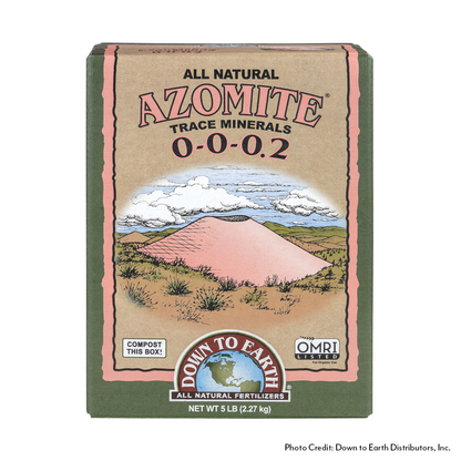 Down to Earth All Natural Azomite® Slow Release Trace Minerals 5lb. 0-0-0.2