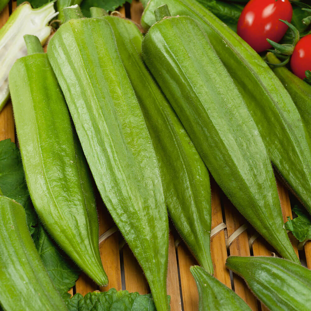Star of David Okra Seeds