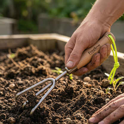 Foxglove Hand Garden Cultivator