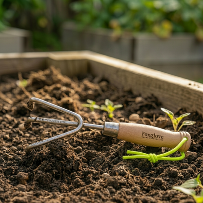 Foxglove Hand Garden Cultivator