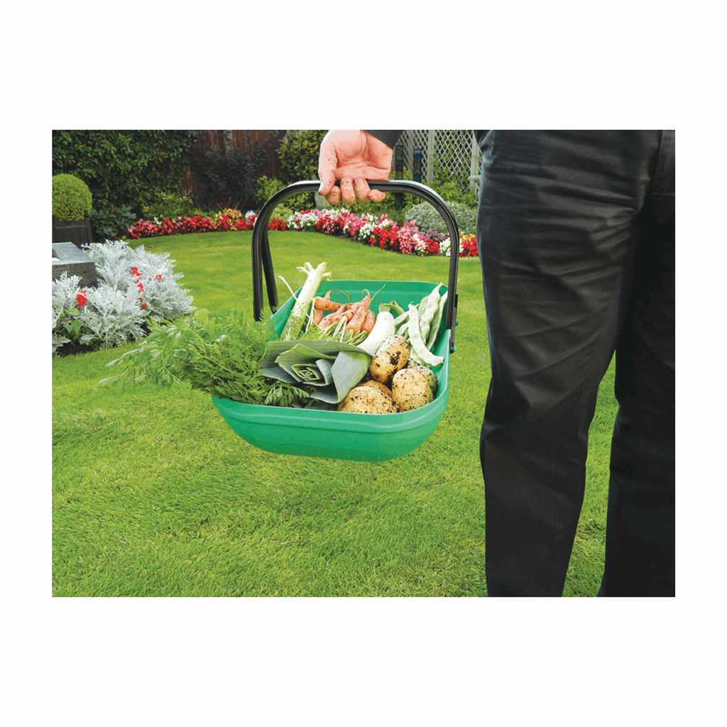 Colander Garden Trug- Green