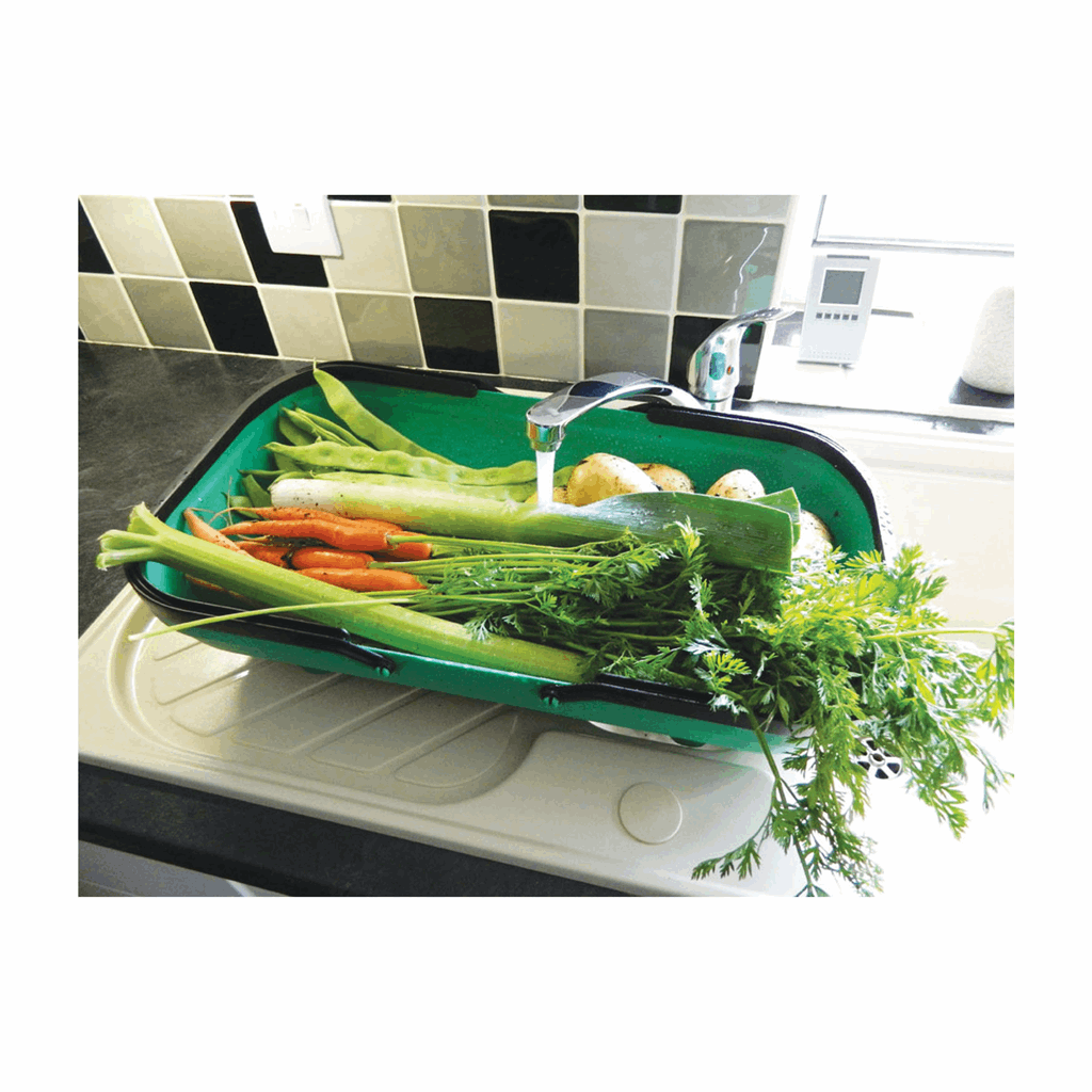 Colander Garden Trug- Green