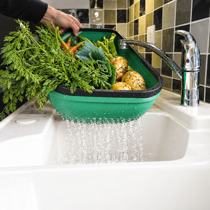 Colander Garden Trug- Green
