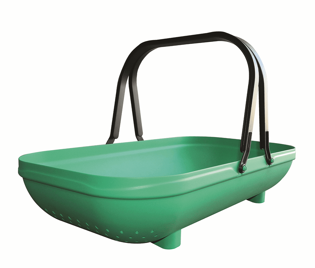 Colander Garden Trug- Green