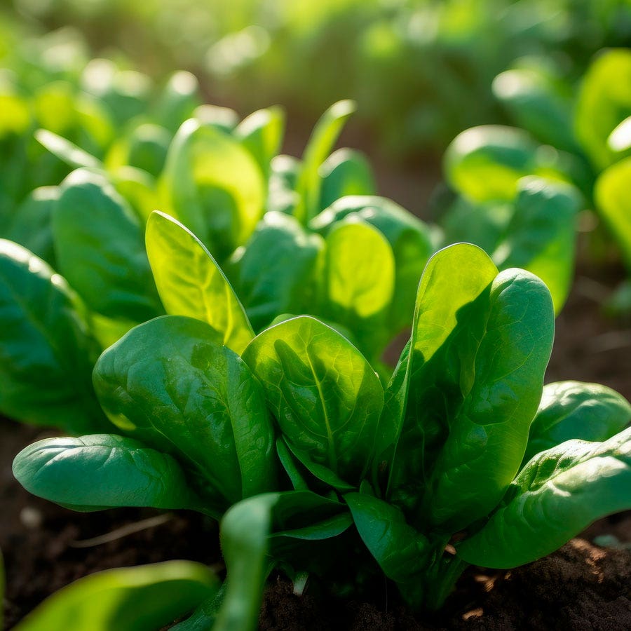 Space Hybrid Spinach Seeds