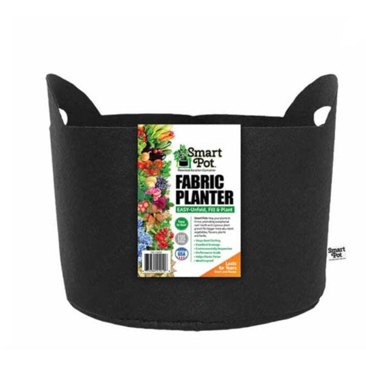 Smart Pot® w/Handles (Black) 7-Gallon Fabric Planter