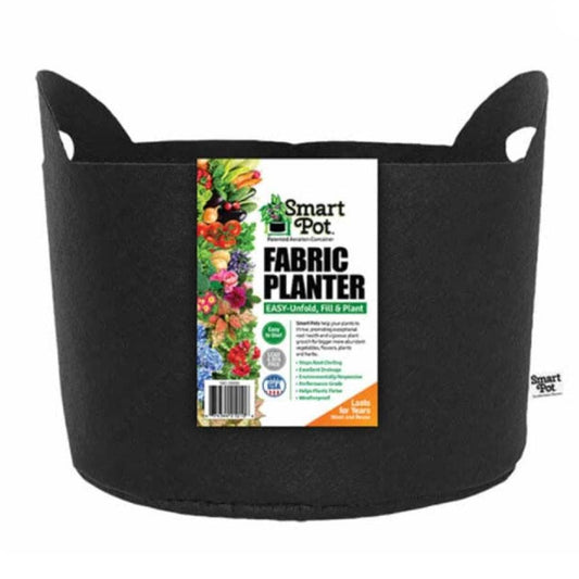 Smart Pot® w/Handles (Black) 10-Gallon Fabric Planter