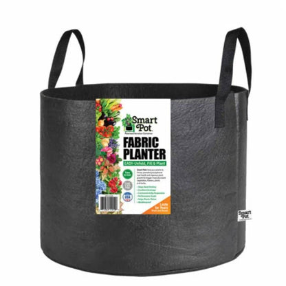 Smart Pot® w/Handles (Black) 20-Gallon Fabric Planter