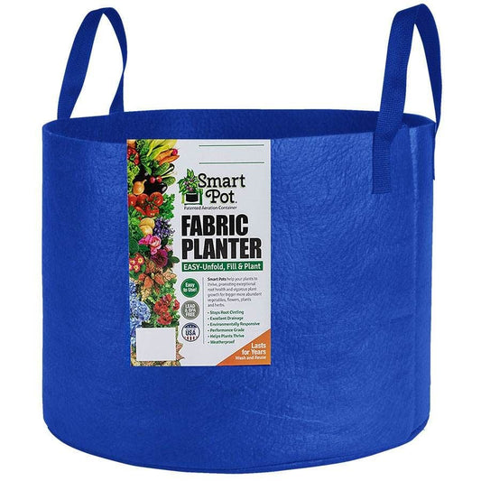 Smart Pot® w/Handles (Blue) 20-Gallon Fabric Planter