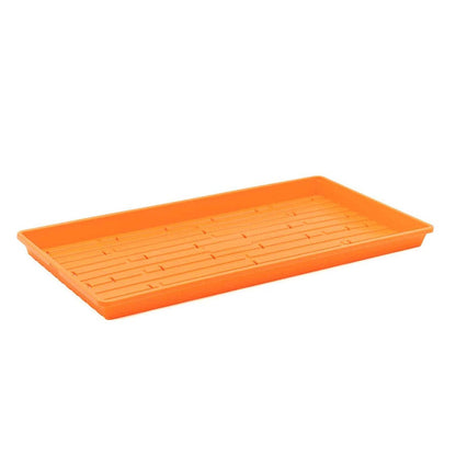 Microgreen 1020 Trays Multicolor - holes, extra strength, shallow 1.25 inches deep
