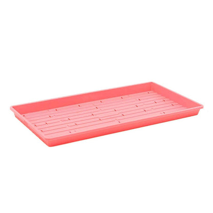 Microgreen 1020 Trays Multicolor - holes, extra strength, shallow 1.25 inches deep