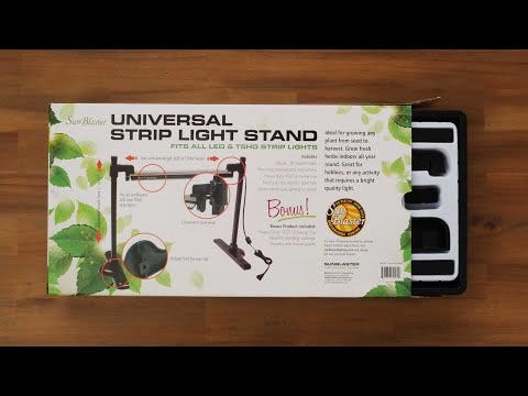 SunBlaster Seed Starting Universal T5 Light Stand