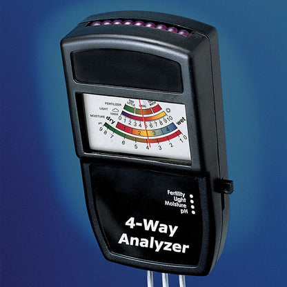 Luster Leaf® Rapitest® Electronic 4-Way Soil Analyzer
