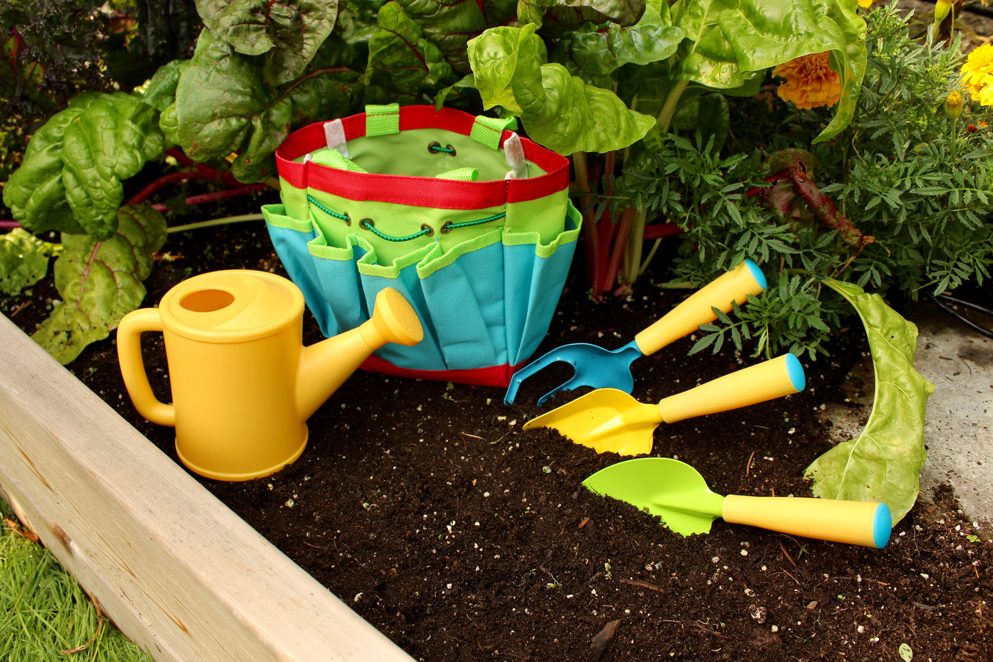 garden seeding tools Seeding Square Kids Gardening Tool Set